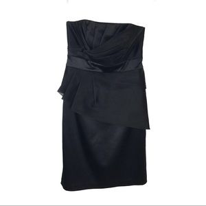 WHITE HOUSE BLACK MARKET STRAPLESS DRESS